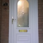 White UPVC Panel Door